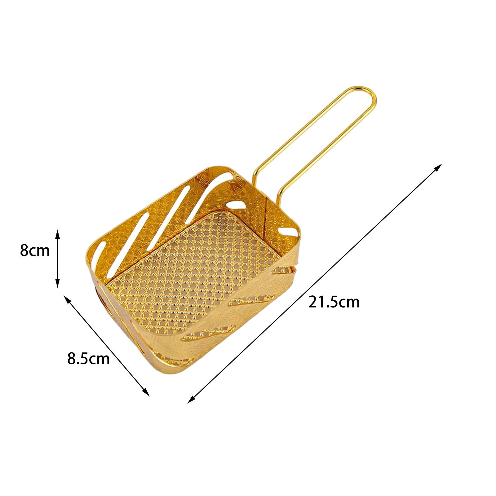 Camping Cooking Ring - Keranjang Penggorengan dari Jaring Logam untuk