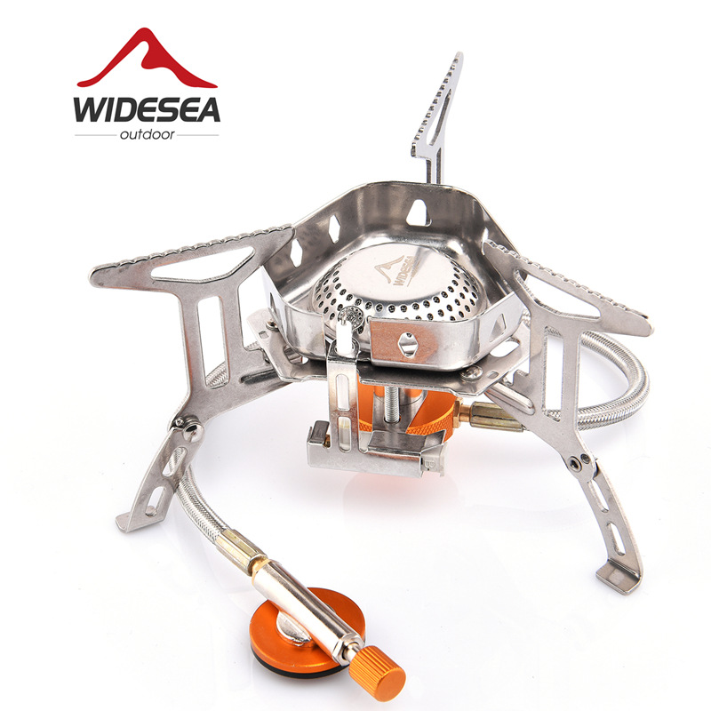 Camping Cooking Canister - Kompor gas portabel tahan angin tipe