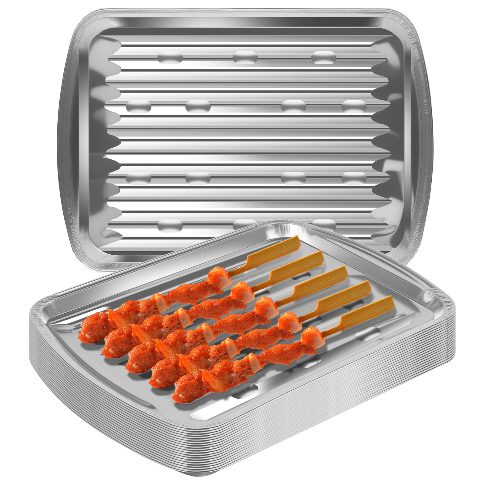 Camping Cooking Tools - Nampan Aluminium Foil Loyang Anti Lengket