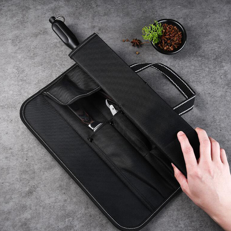 Camping Cooking Roll - Tas Gulung Pisau Kain Oxford Multi