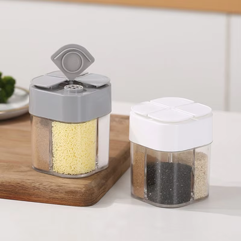 Camping Cooking Container - 4 in 1 Wadah Bumbu Plastik
