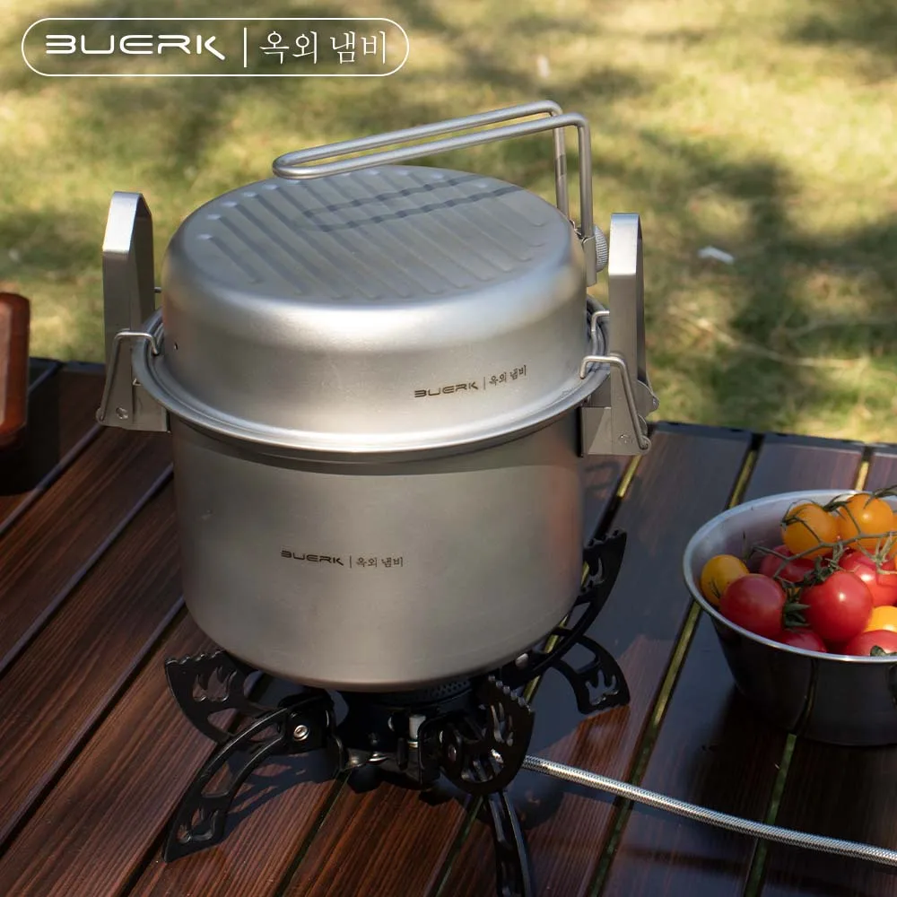 Camping Cooking Tools - Panci kukus multifungsi untuk berkemah, alat