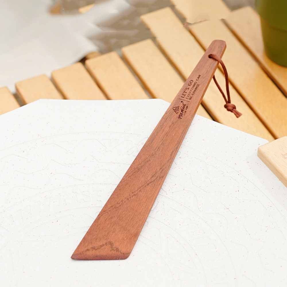 Camping Cooking Roll - Spatula Kayu untuk Berkemah di Luar