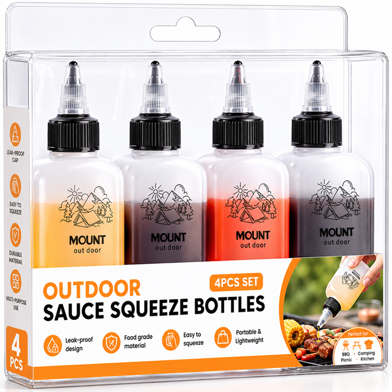 Camping Cooking Container - Botol Minyak Zaitun untuk Berkemah dan