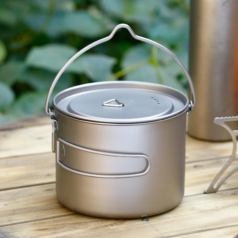 Camping Hanging Cooking Pot - Panci Sup Gantung Luar Ruangan Kapasitas
