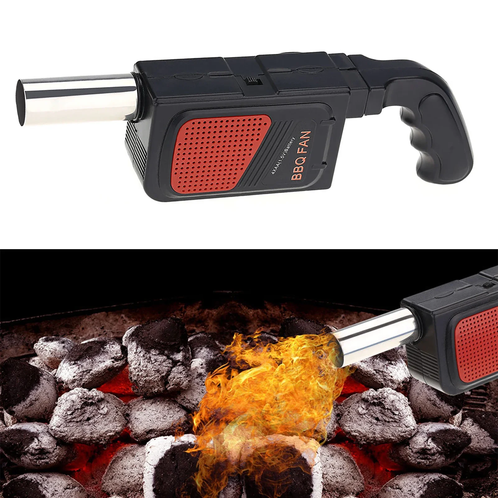 Camping Cooking Electric - Kipas BBQ Elektrik Genggam Portabel untuk