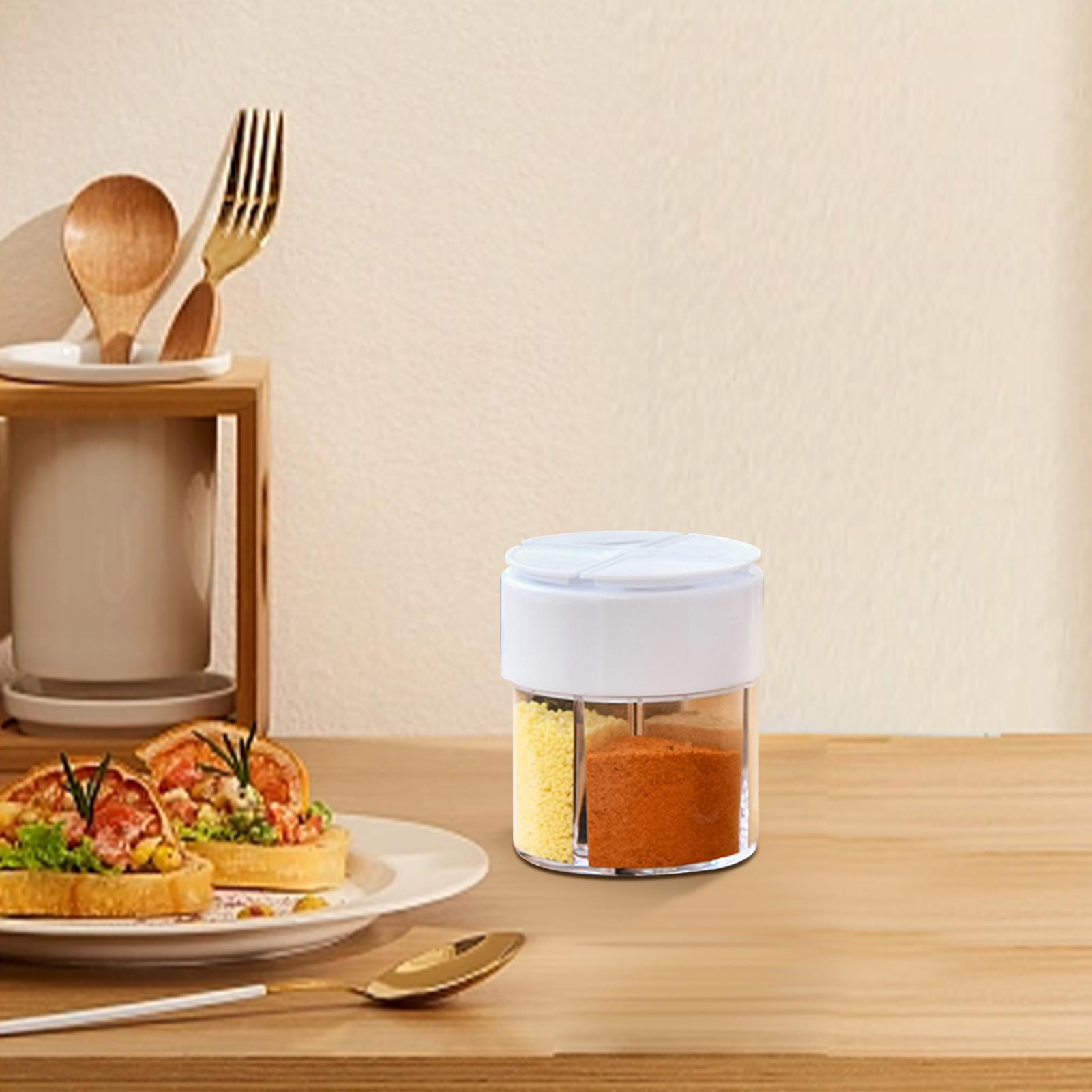 Wadah Bumbu Wadah Garam Transp - Camping Cooking Container ulasan dan harga