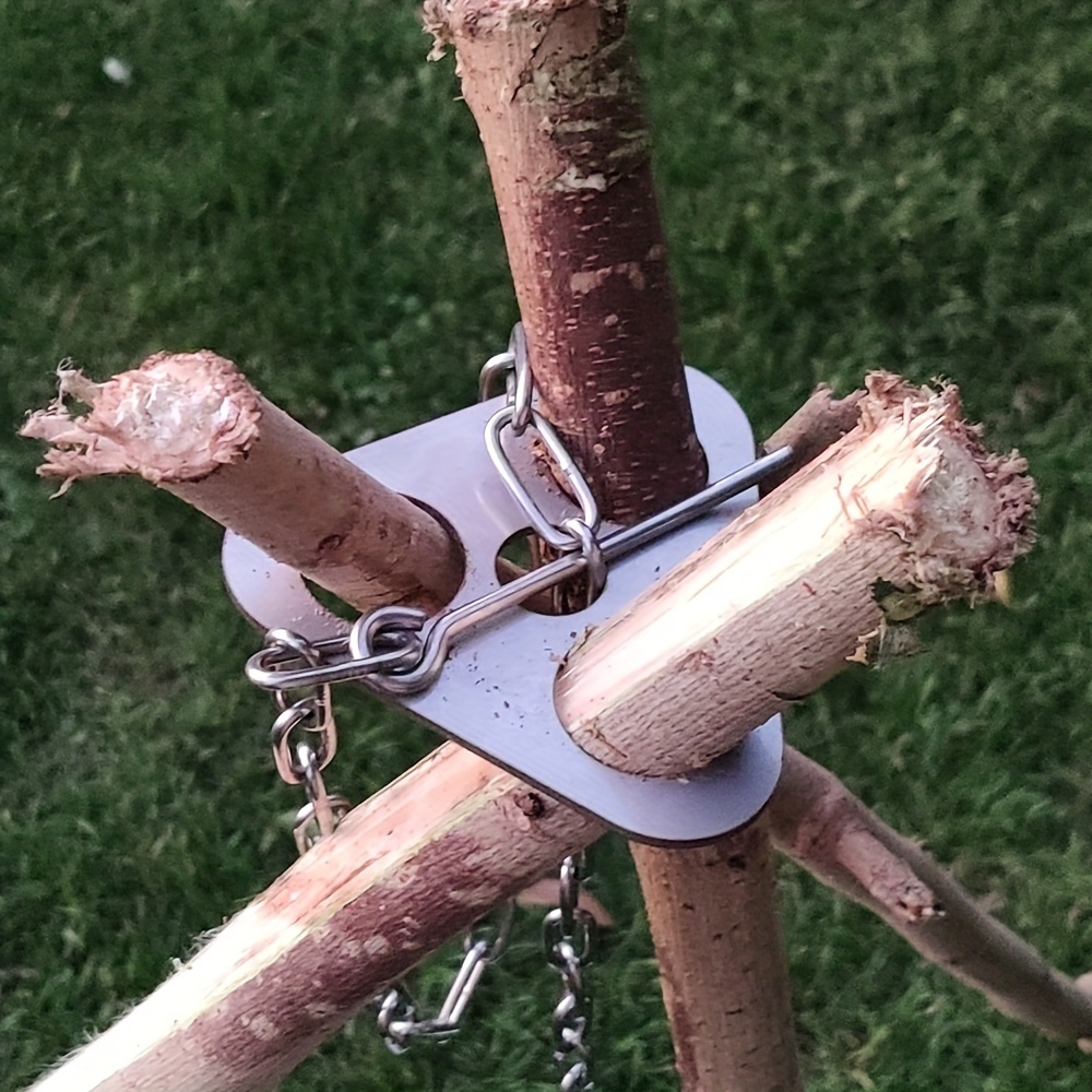 Tripod barbekyu luar ruangan,  - Camping Hanging Cooking Pot ulasan dan harga