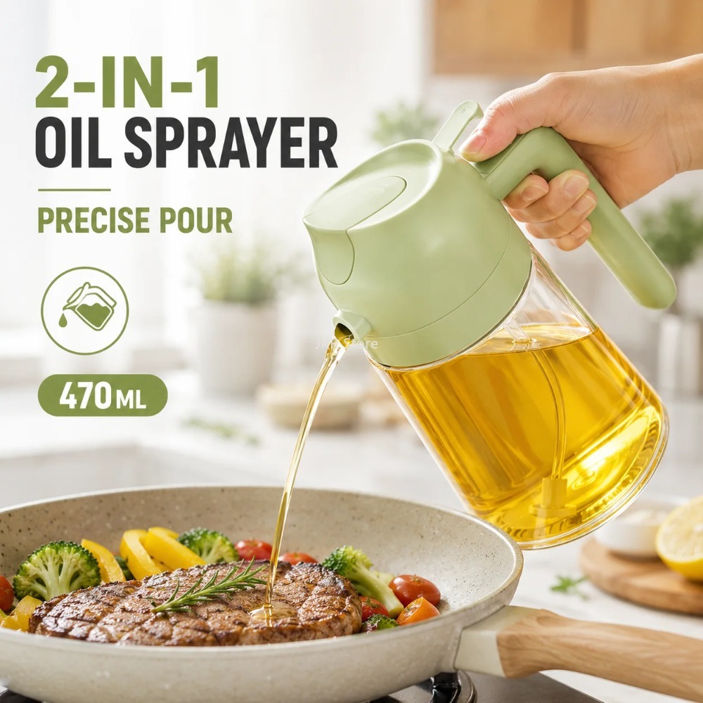 Botol Semprot Minyak Zaitun 2  - Camping Cooking Oil Bottle ulasan dan harga