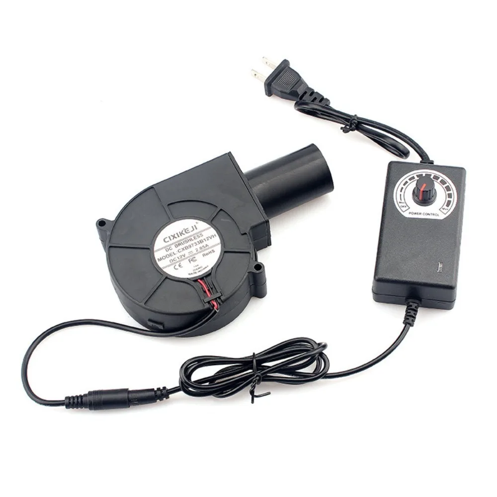 Peniup BBQ Elektrik 220V Kipas - Camping Cooking Electric ulasan dan harga
