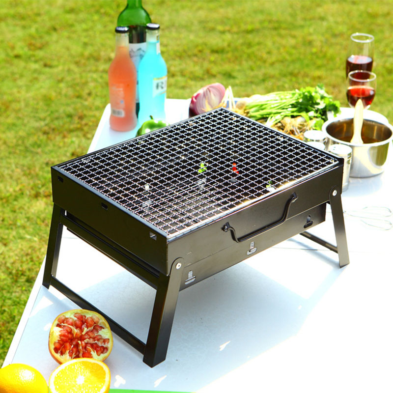 Pemanggang portabel arang BBQ  - Camping Cooking Roll ulasan dan harga