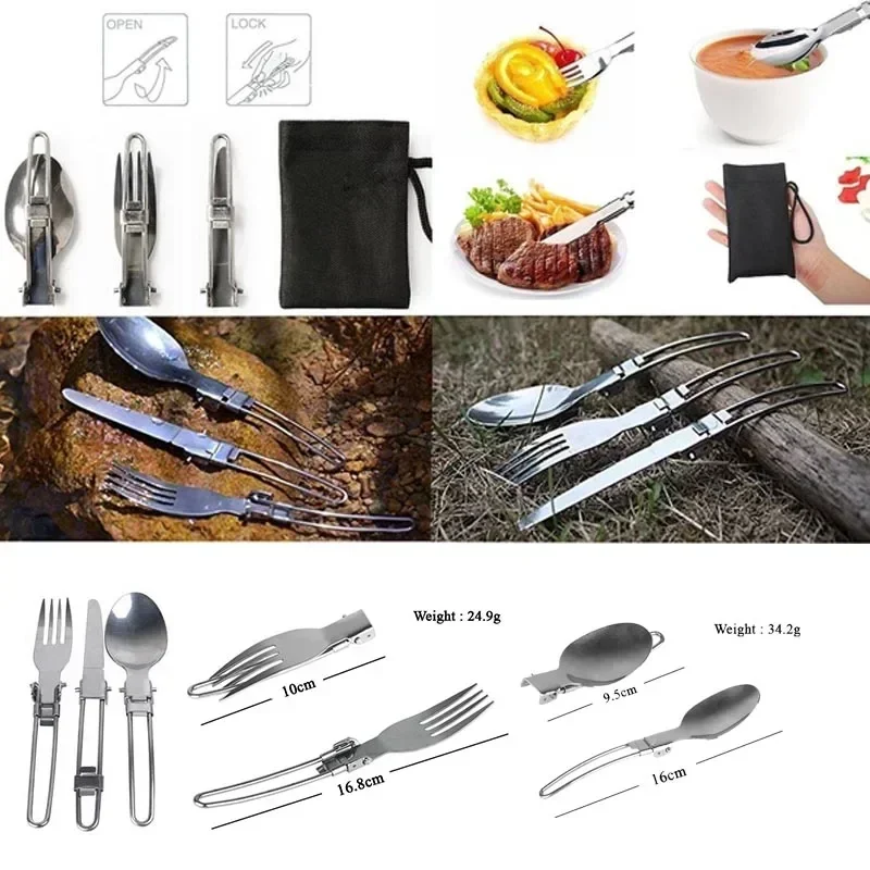 Panci Berkemah Baru Set Luar R - Camping Cooking Knife Set ulasan dan harga