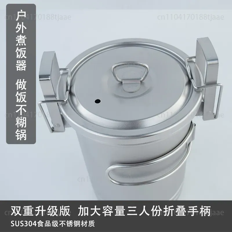 Panci Masak Nasi Camping yang  - Camping Hanging Cooking Pot ulasan dan harga