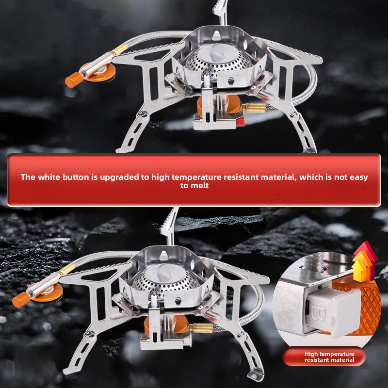 Kompor gas portabel tahan angi - Camping Cooking Canister ulasan dan harga