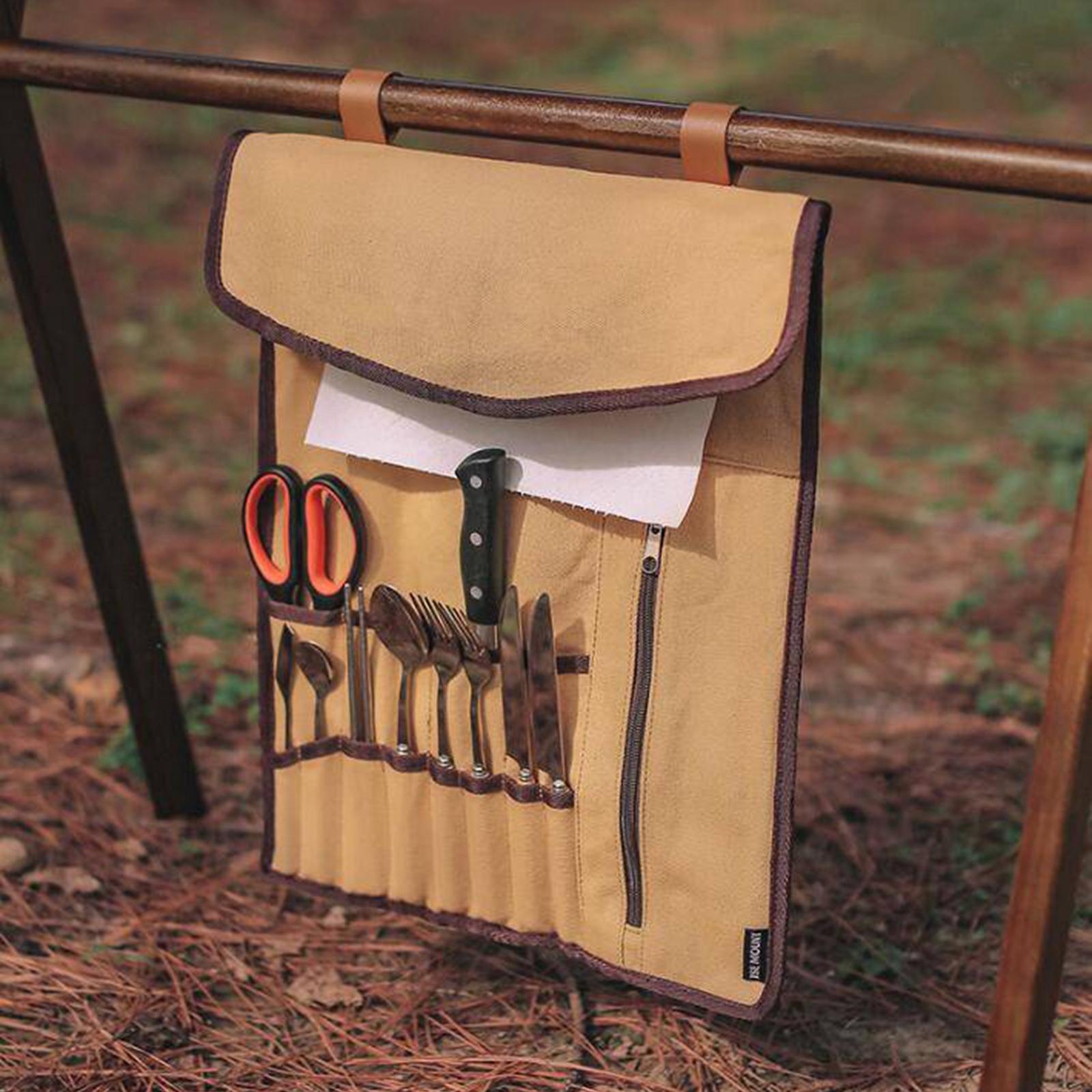 Tas Gulung Peralatan Makan Por - Camping Cooking Roll ulasan dan harga