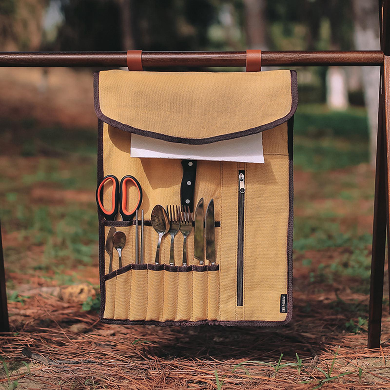 Tas Gulung Peralatan Makan Por - Camping Cooking Roll ulasan dan harga