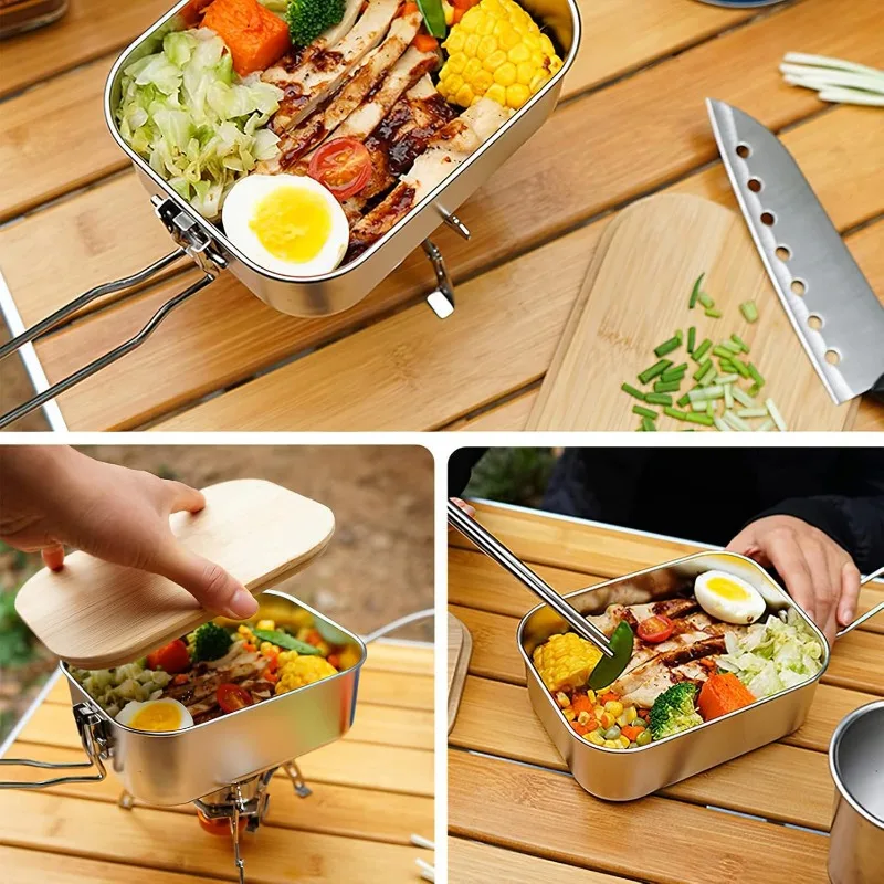 Kotak makan siang portabel Sta - Camping Cooking Container ulasan dan harga