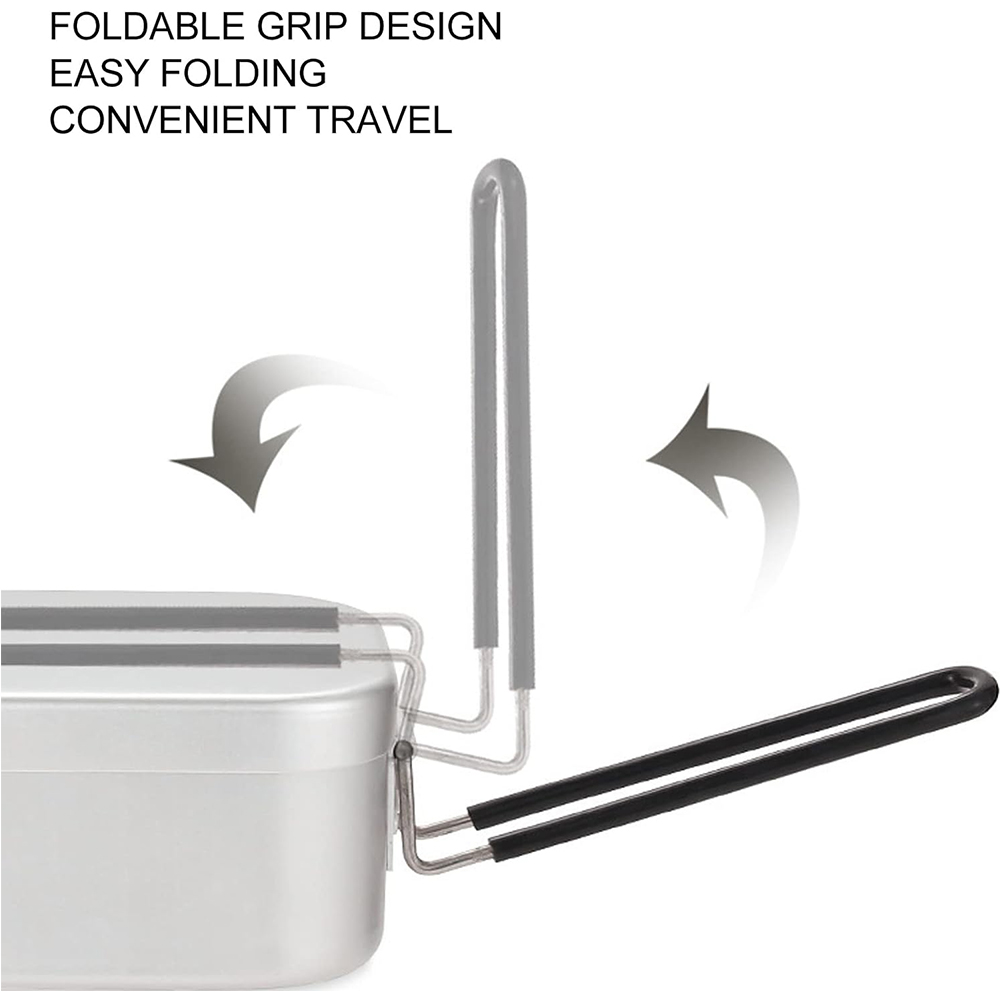 Kotak makan siang aluminium 80 - Camping Cooking Roll ulasan dan harga