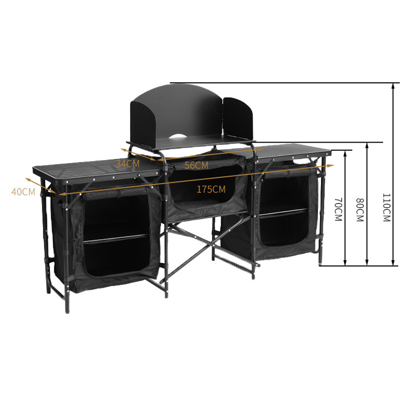 Meja Lipat Aluminium Multi-Fun - Camping Cooking Electric ulasan dan harga