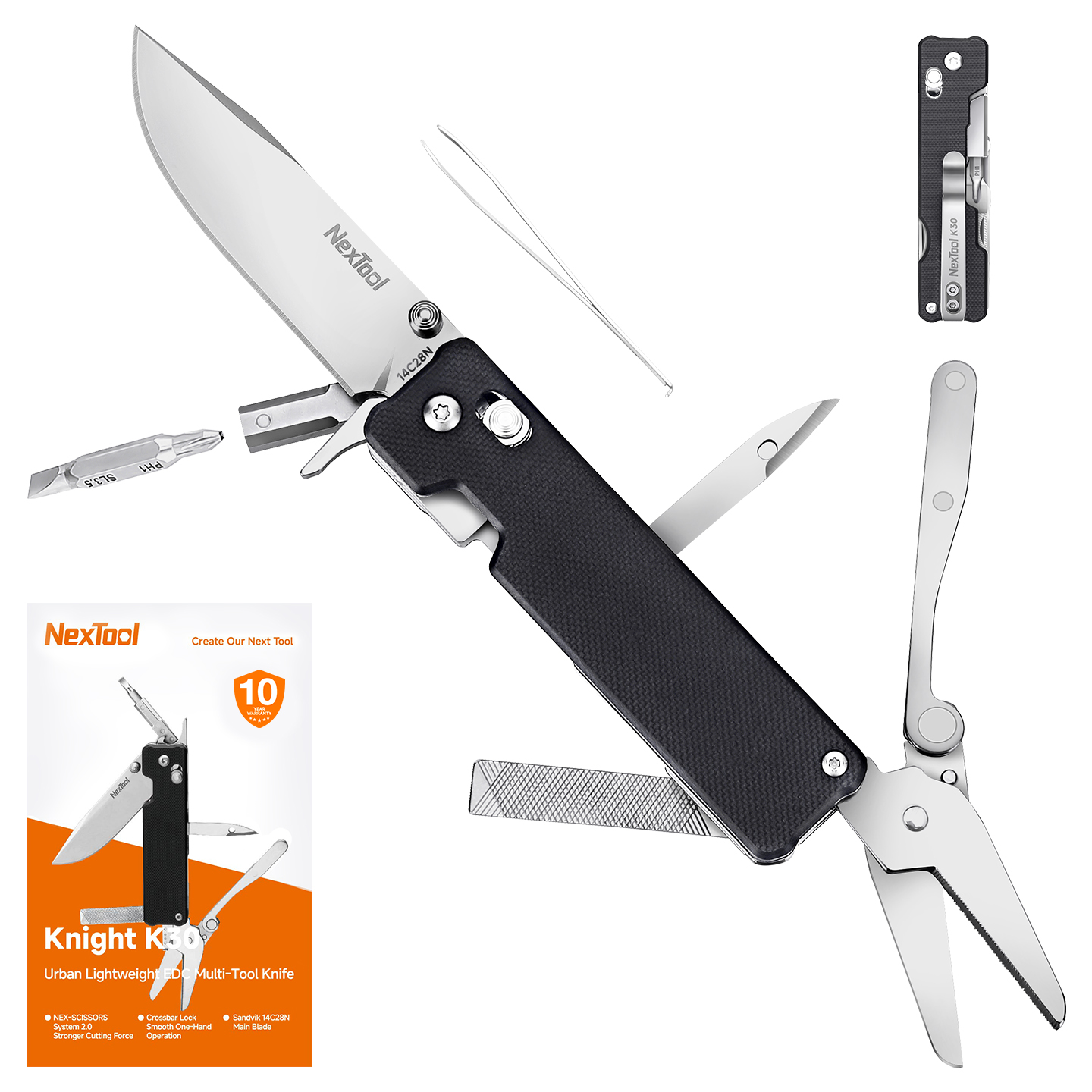 Nextool Knight K30 Pisau Lipat - Camping Cooking Knife Set ulasan dan harga