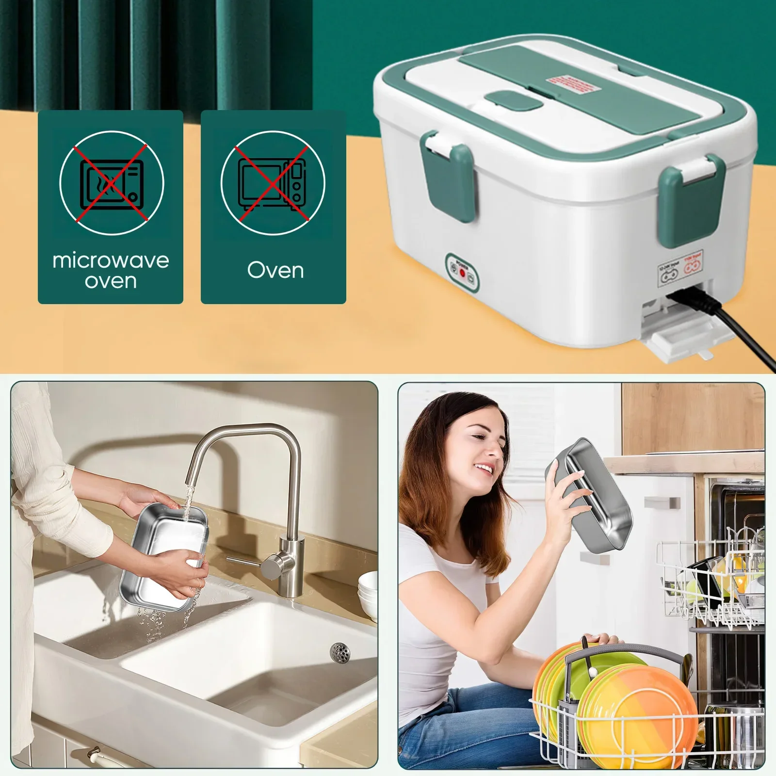 Kotak makan siang listrik, pen - Camping Cooking Electric ulasan dan harga