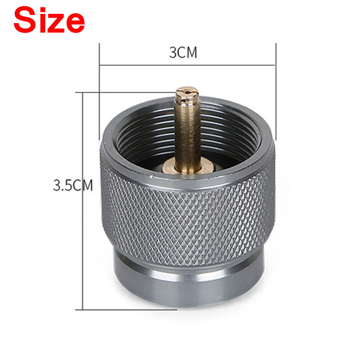 1/2 Buah Adaptor Isi Ulang Kom - Camping Cooking Canister ulasan dan harga
