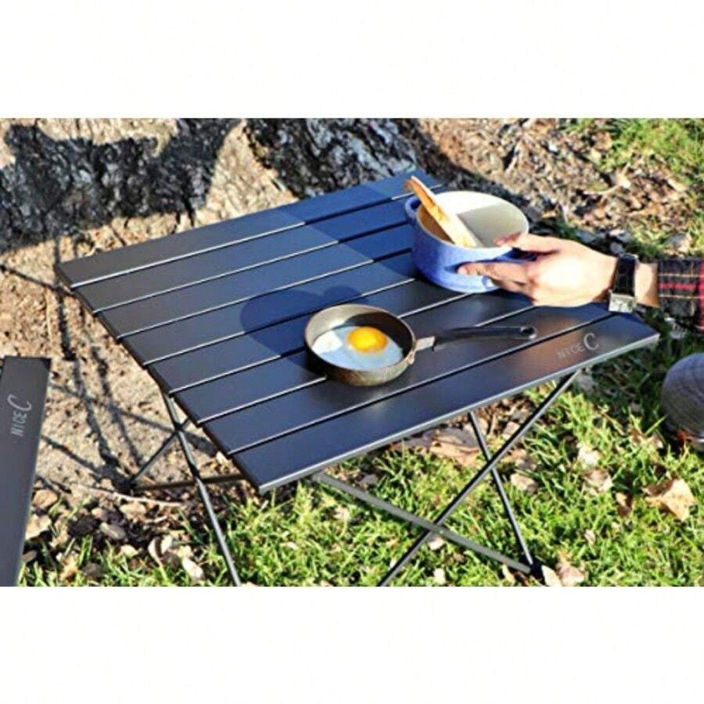 Meja Camping Aluminium Lipat U - Camping Cooking Roll ulasan dan harga