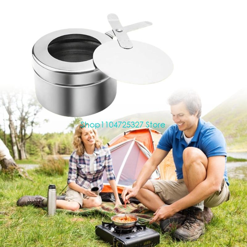 D8KF 4 Buah Wadah Pembakar Tah - Camping Cooking Container ulasan dan harga