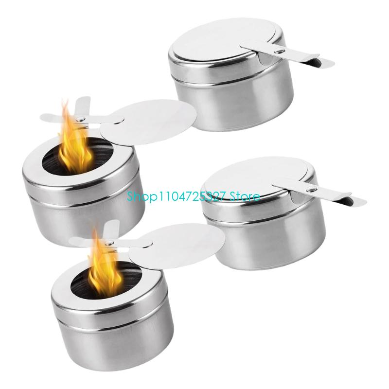 D8KF 4 Buah Wadah Pembakar Tah - Camping Cooking Container ulasan dan harga