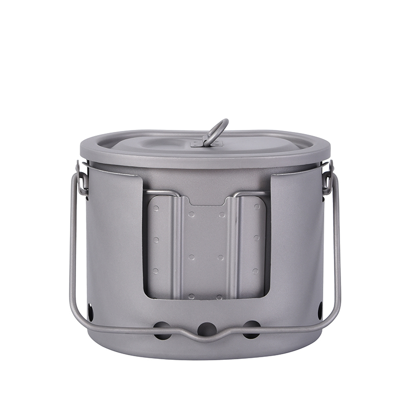 Perangkat masak Titanium Voyag - Camping Hanging Cooking Pot ulasan dan harga