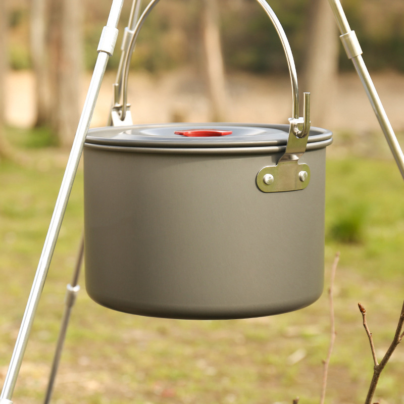 Panci Gantung Camping 4L, Trip - Camping Hanging Cooking Pot ulasan dan harga