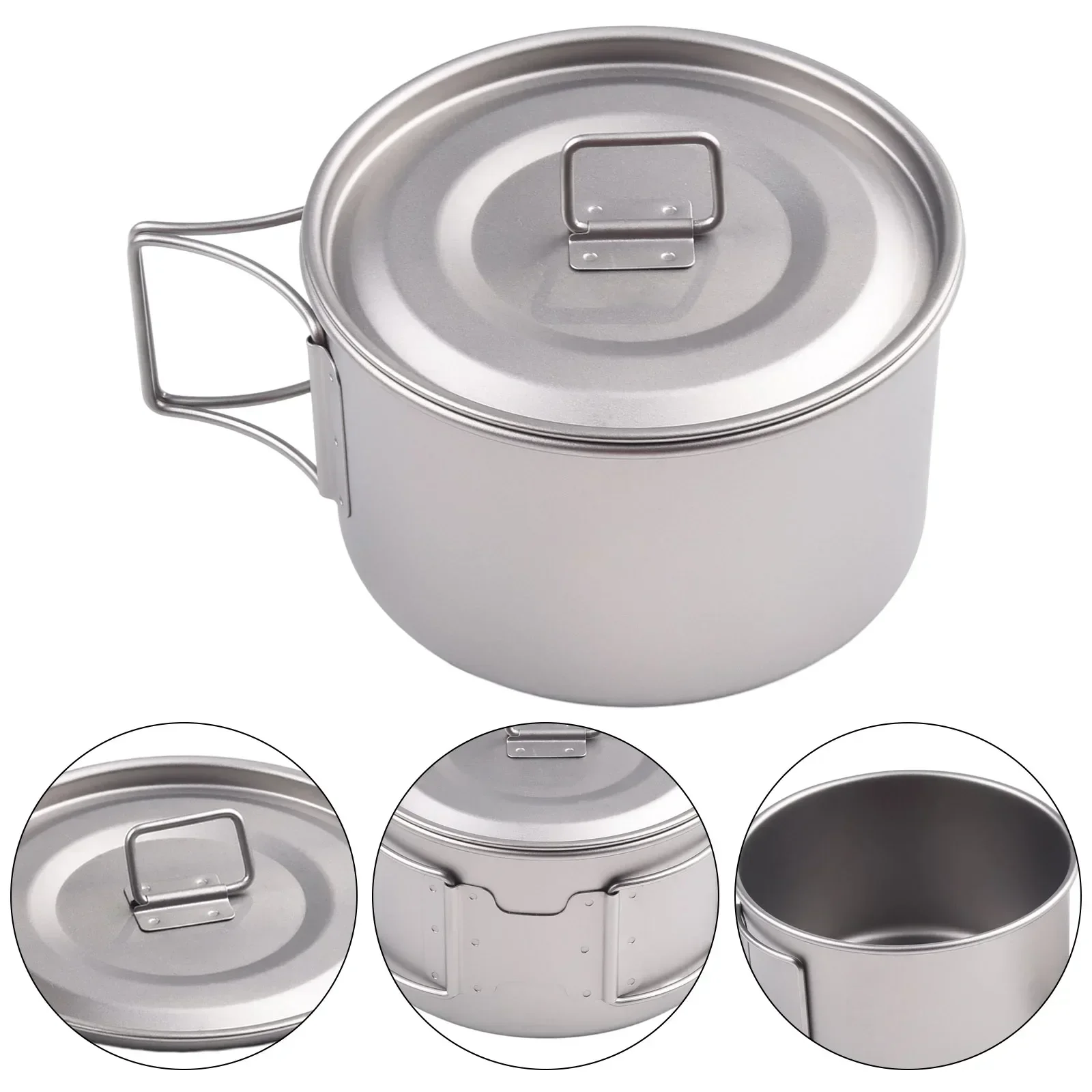Mangkuk Titanium dengan pegang - Camping Cooking Container ulasan dan harga