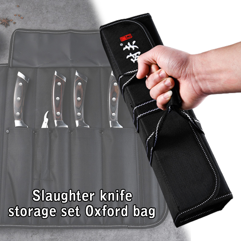 Tas Gulung Pisau Kain Oxford M - Camping Cooking Roll ulasan dan harga