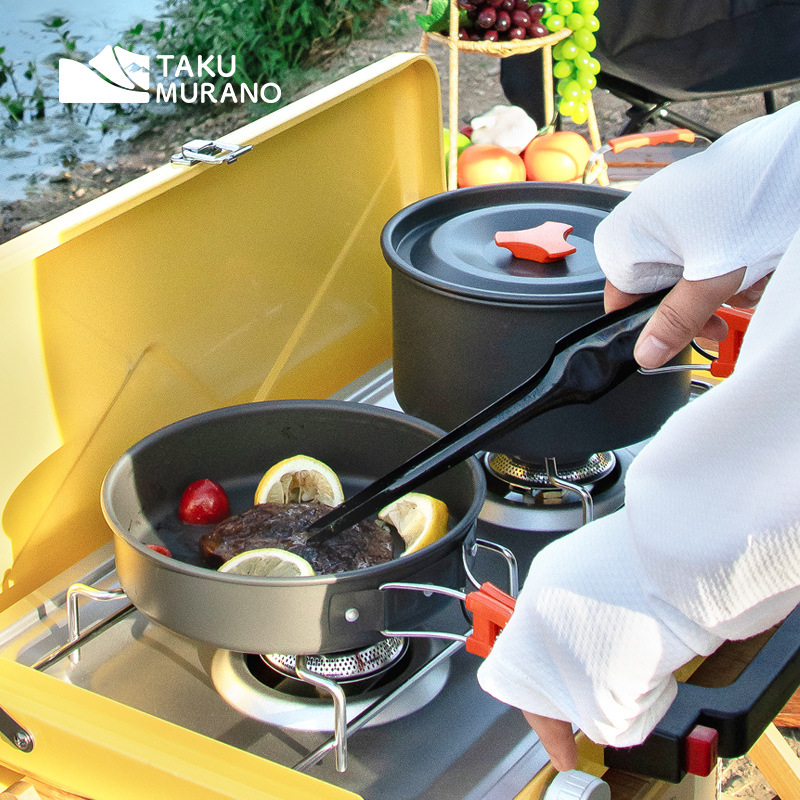 Set Peralatan Masak Camping un - Camping Cooking Roll ulasan dan harga