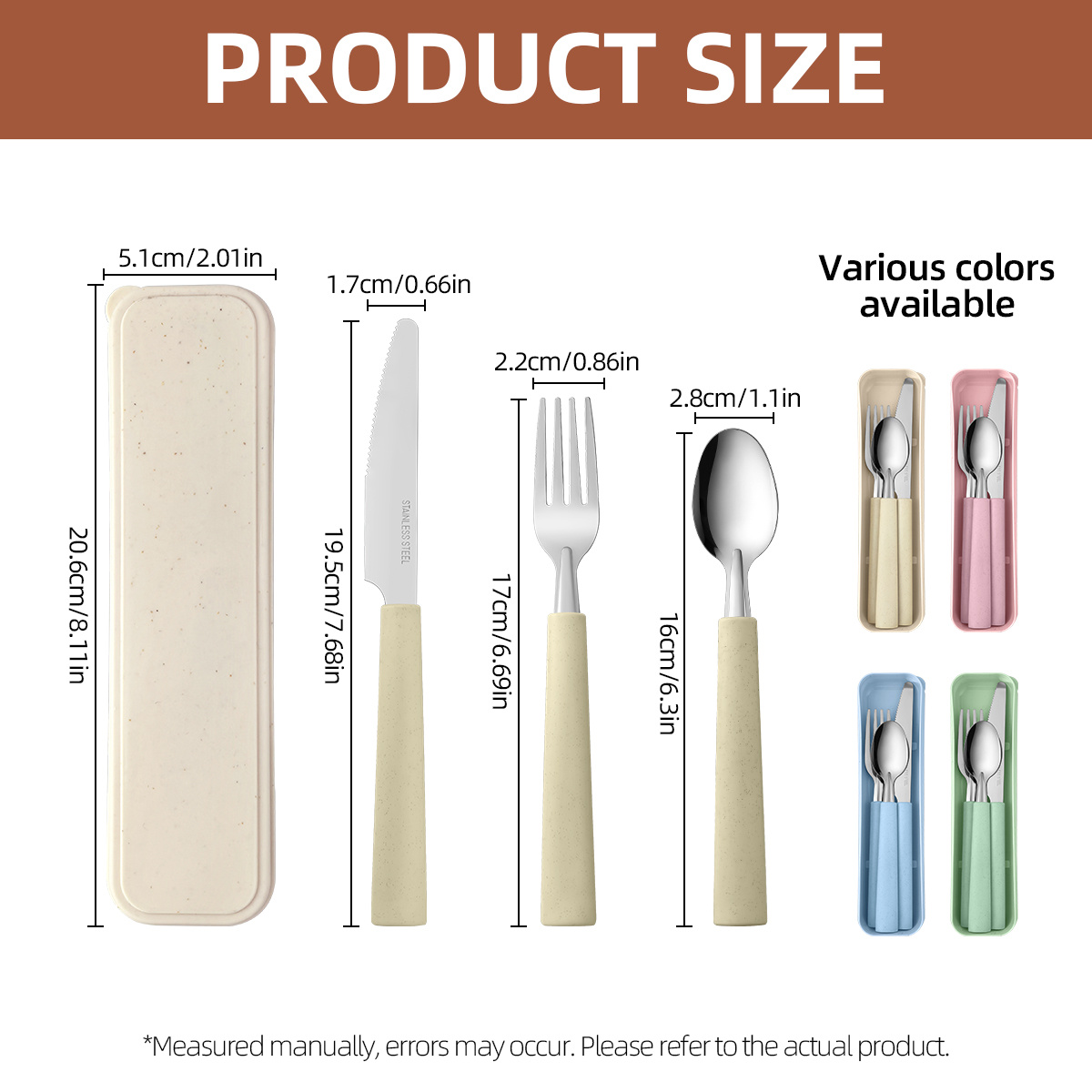 1 set peralatan makan portabel - Camping Cooking Knife Set ulasan dan harga