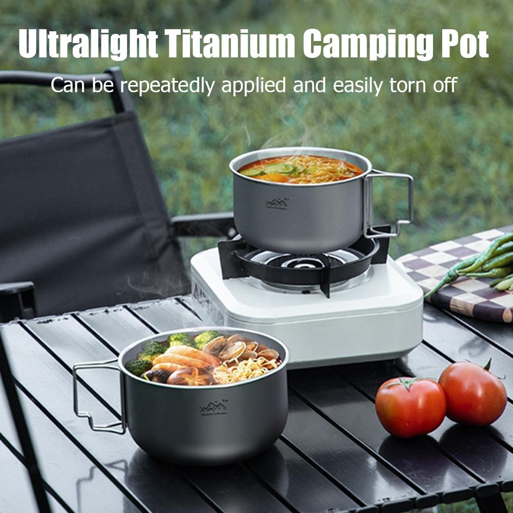 Peralatan Masak Backpacking Ti - Camping Cooking Ware ulasan dan harga