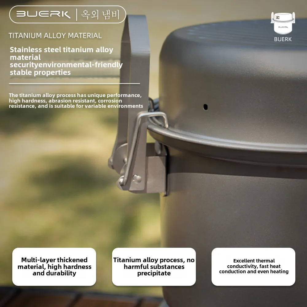 Panci kukus multifungsi untuk  - Camping Cooking Tools ulasan dan harga
