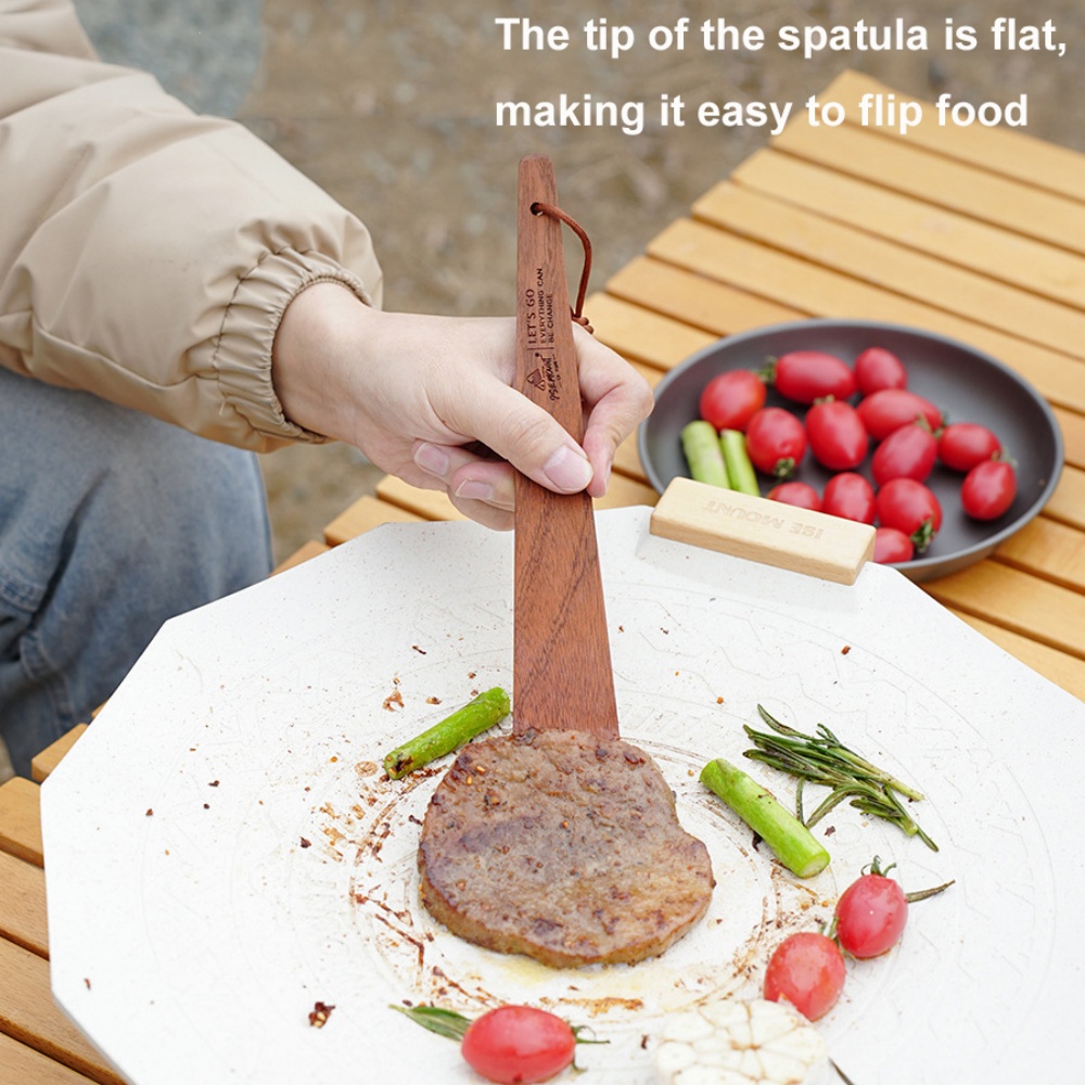 Spatula Kayu untuk Berkemah di - Camping Cooking Roll ulasan dan harga