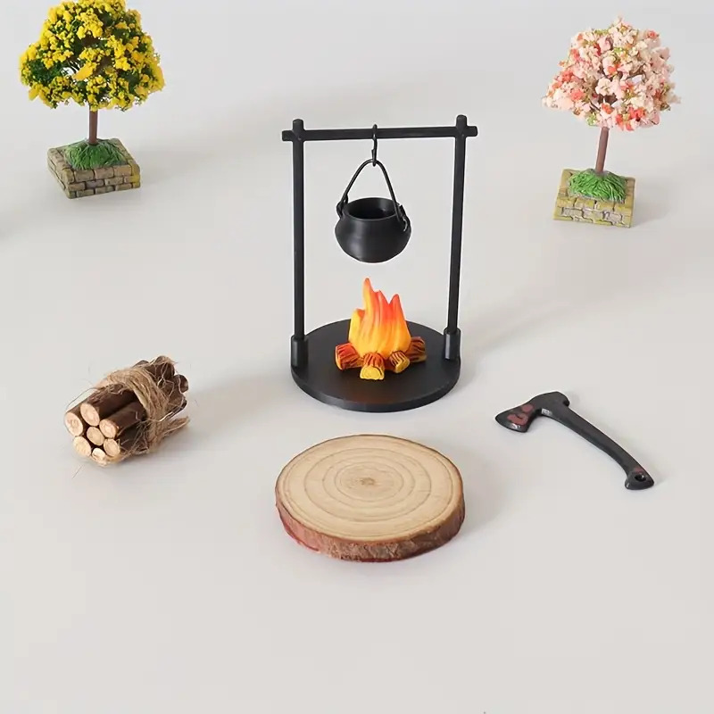 Kompor Mini Gantung untuk Ruma - Camping Hanging Cooking Pot ulasan dan harga