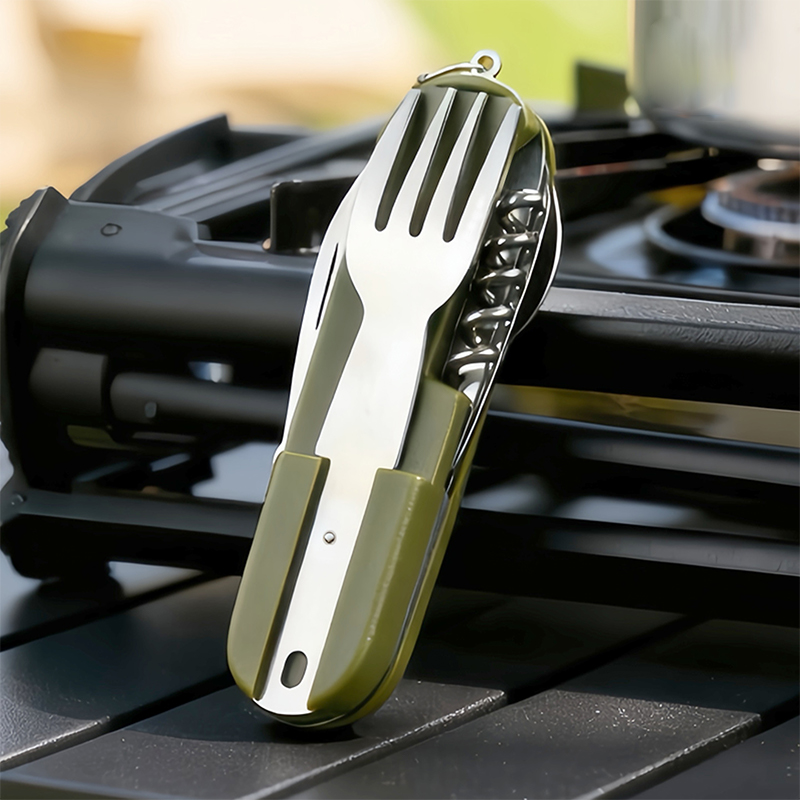 Set Peralatan Makan Berkemah 7 - Camping Cooking Knife Set ulasan dan harga