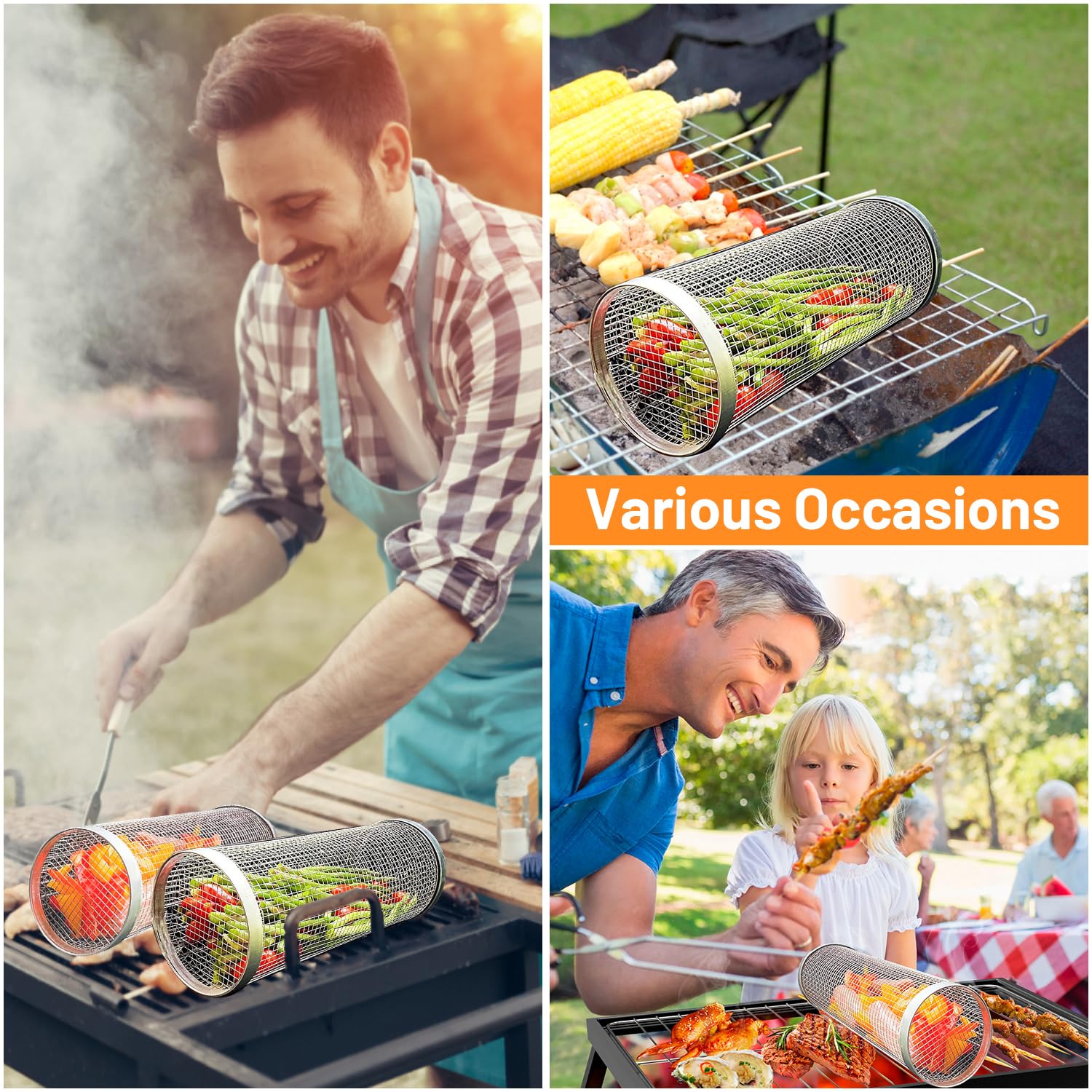 2 Buah Keranjang Pemanggang Be - Camping Cooking Roll ulasan dan harga