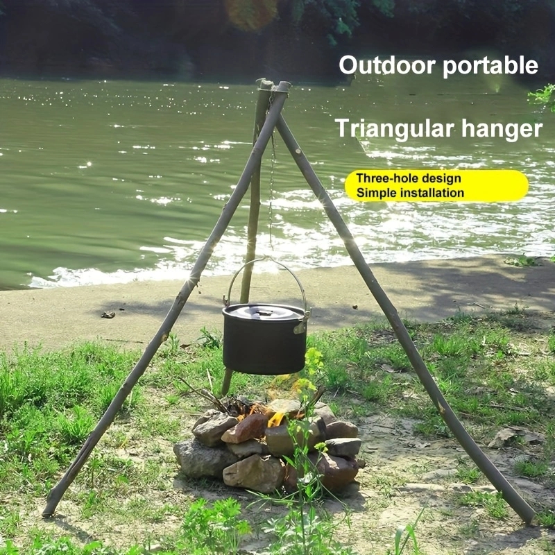 1 Set Peralatan Masak untuk Pe - Camping Hanging Cooking Pot ulasan dan harga