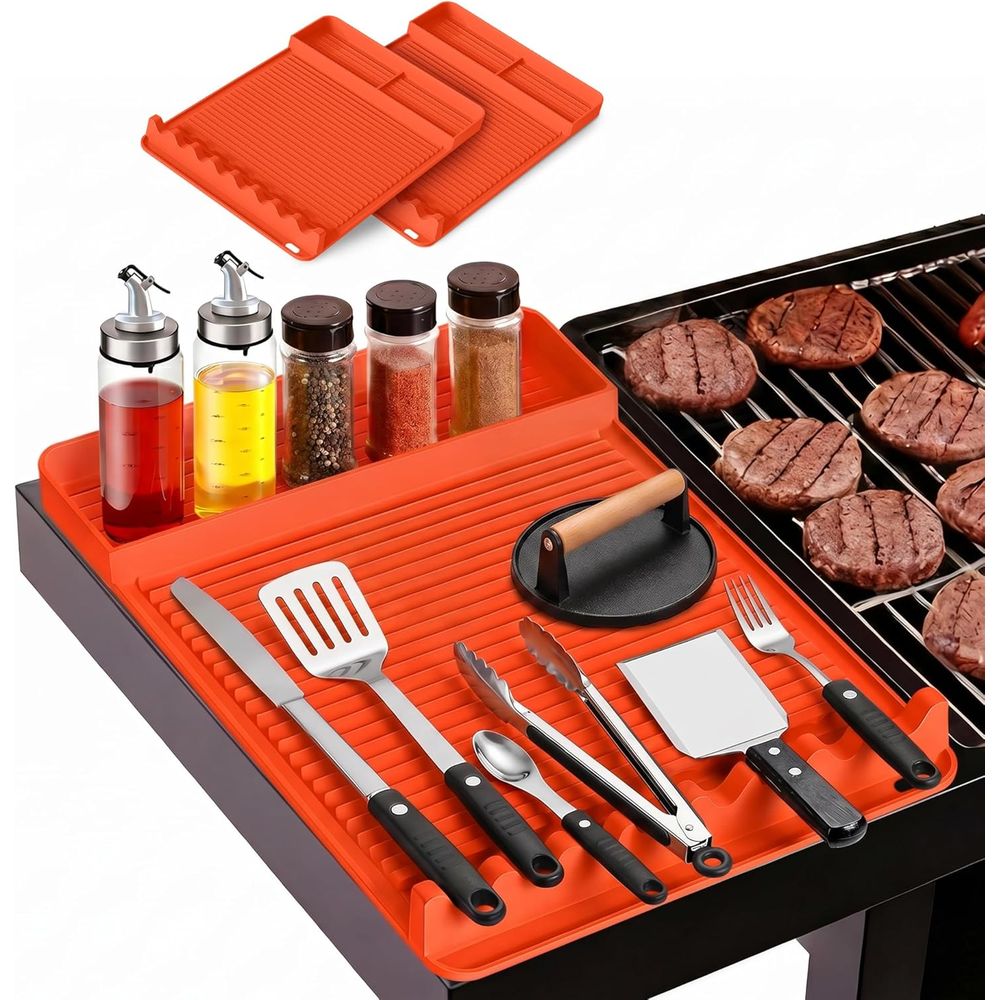 Alas Panggangan Silikon Tahan  - Camping Cooking Tools ulasan dan harga