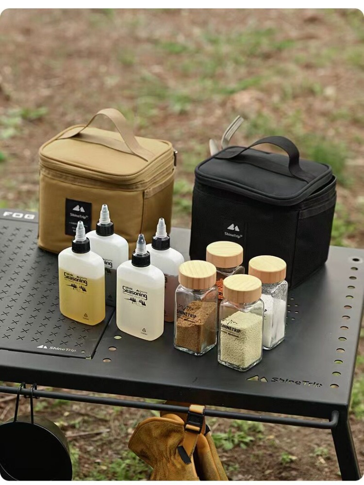 Set Botol Bumbu Tas Penyimpana - Camping Cooking Oil Bottle ulasan dan harga