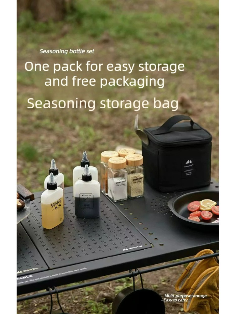 Set Botol Bumbu Tas Penyimpana - Camping Cooking Oil Bottle ulasan dan harga