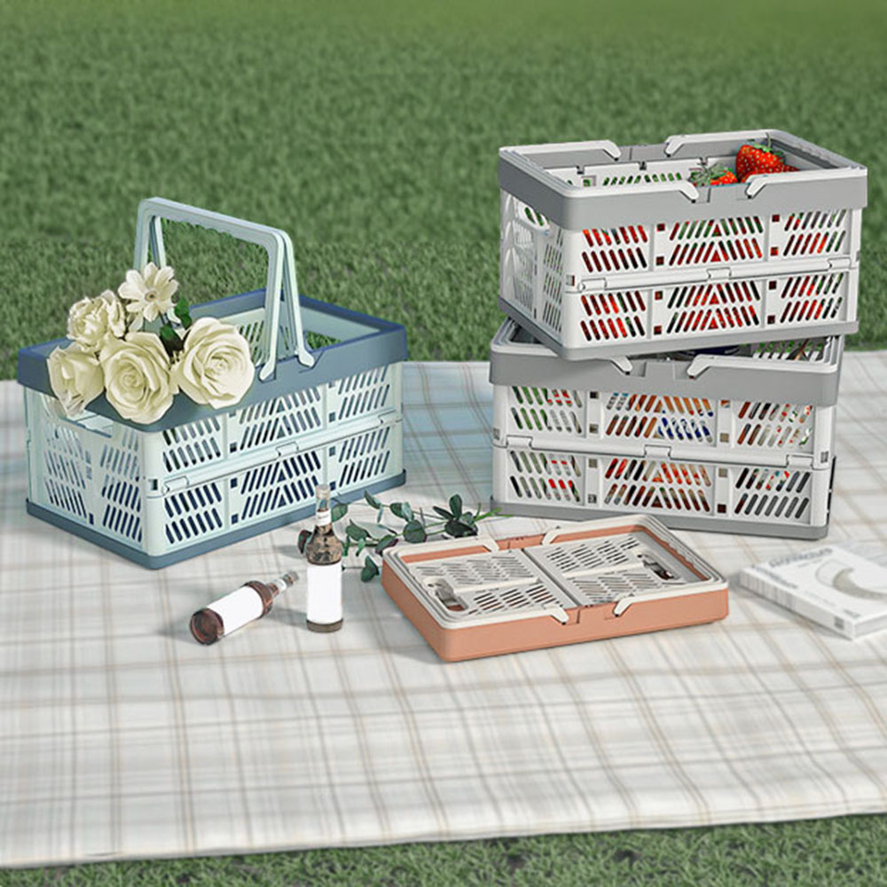 Keranjang Penyimpanan Plastik  - Camping Cooking Basket ulasan dan harga